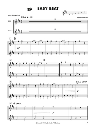 Easy Swop - Saxophone Alto - Gorp Fons Van - Partition - Saxophone